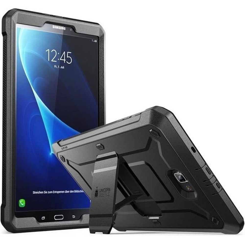 SUPCASE Samsung Galaxy Tablet Case 10.1 inch Black Unicorn Beetle Pro 2016
